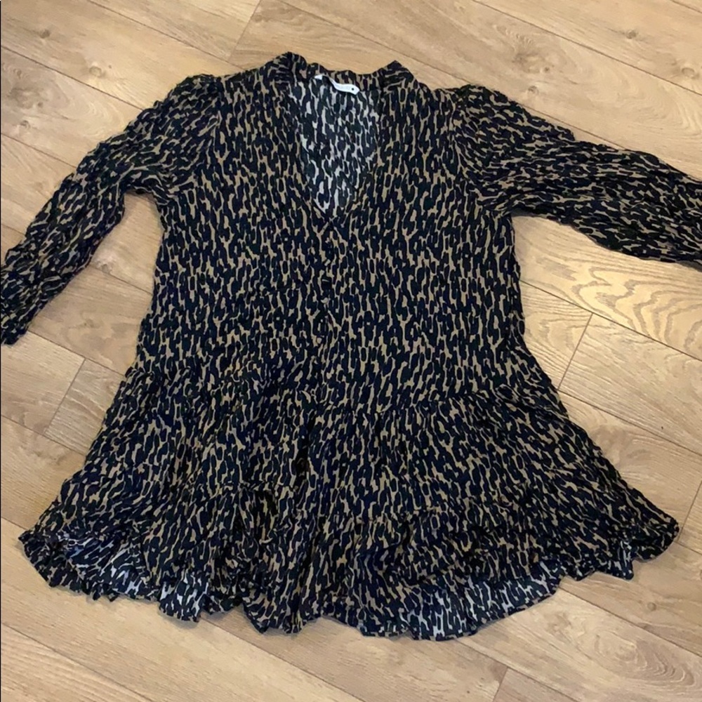 Zara Cheetah Print Dress